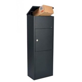 Pakketbrievenbus Allux 600, zwart